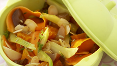 Cocotte papillote de carottes à l'orientale