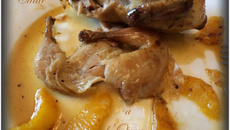 Cailles à l'orange maison