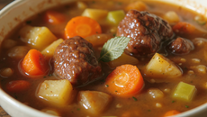 Ragoût de bœuf aux pommes de terre et carottes