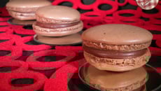Macarons au chocolat caramel