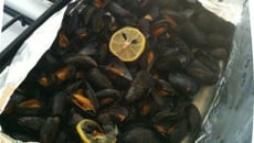 Moules en papillote