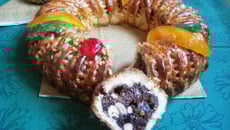 Il buccellato - Couronne aux figues sèches et chocolat