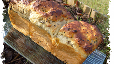 Douce brioche abricots & sésame noir