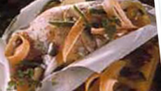 Papillotes de lapin aux petits légumes