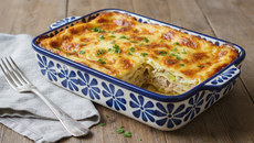 Lasagnes aux poireaux et thon