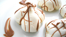 Meringues zébrées Tonka Chocolat