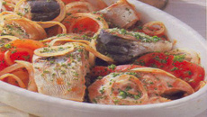 Bonite au four maison