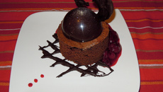 Gâteau choco-cerise