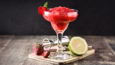 Cocktail Margarita fraise frozen