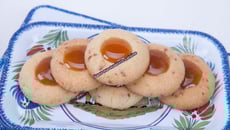 Thumbprint Cookies aux éclats de caramel