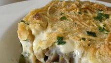 Gratin de colin aux légumes de printemps