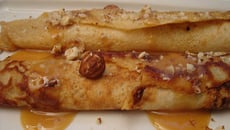 Crêpes aux noisettes caramel beurre salé