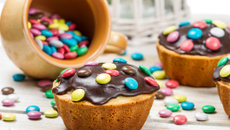 Cupcakes aux smarties