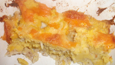 Hachis parmentier de poisson au potiron