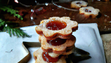 Sablé de Noël à la confiture