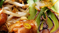 Poulet pok choi aux sojas