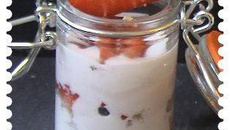 Minis tiramisus aux fraises