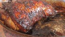 Gigot de sept heures au cumin