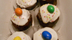 Cupcakes aux M&M's