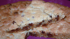 Cookies géant aux pépites de chocolat