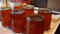 Véritable gelée de poires bio à l'ancienne