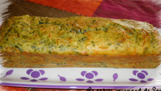 Cake à l'oseille et au saumon (ou cabillaud)