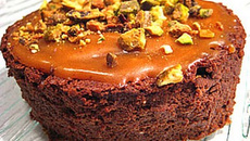 Mousseux au chocolat et caramel liquide