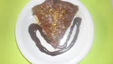 Tarte fondante à la pâte à tartiner chocolat et noisette