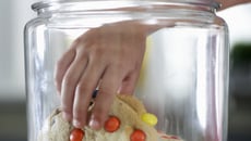 Cookies au beurre de cacahuètes et smarties