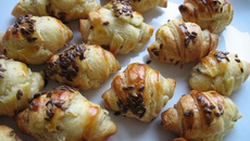 Mini-croissants au Boursin