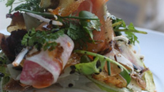 Tarte aux "Textures" Jambon de Bayonne et Ossau-Iraty