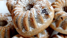 Fondants à la châtaigne, crème de marrons et aux éclats de chocolat