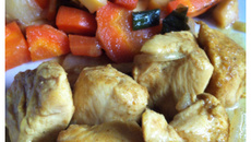 Curry de poulet au lait de coco pour le Nouvel An chinois