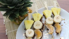 Sucettes de fruits d'hiver