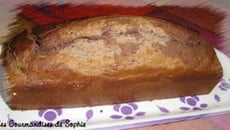 Marbré moelleux aux châtaignes, cacao et fève de Tonka