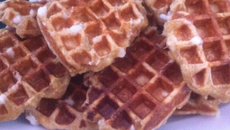 Mini-gaufres aux pommes