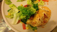 Croissants au saumon fumé et crème fraîche