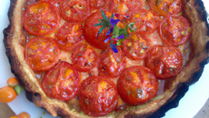 Tarte estivlale à la tomate de Marmande