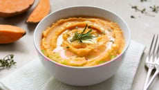 Purée de patates douces