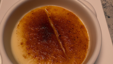 Crème brûlée généreuse à la vanille