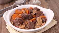 Boeuf bourguignon et sa garniture généreuse
