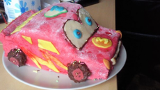 Gâteau flash mcqueen