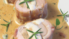 Filet mignon de porc au maroilles crème fraîche