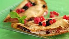 Crêpes soufflées aux fruits des bois