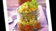 Parmentier de Méli-Mélo de céréales et légumes secs Tipiak chorizo et olives noires