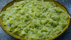 Purée poireau - pommes de terre