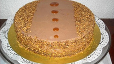 Gâteau mousse au caramel