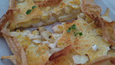 Tarte feuilletée du sud aux Belles de Fontenay