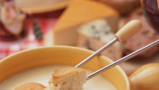 Fondue à la moutarde