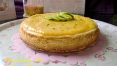 Cheesecake au lermon curd